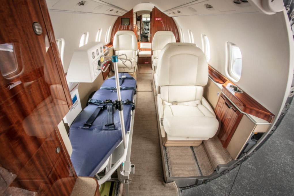 Business Class with Medical Escorts